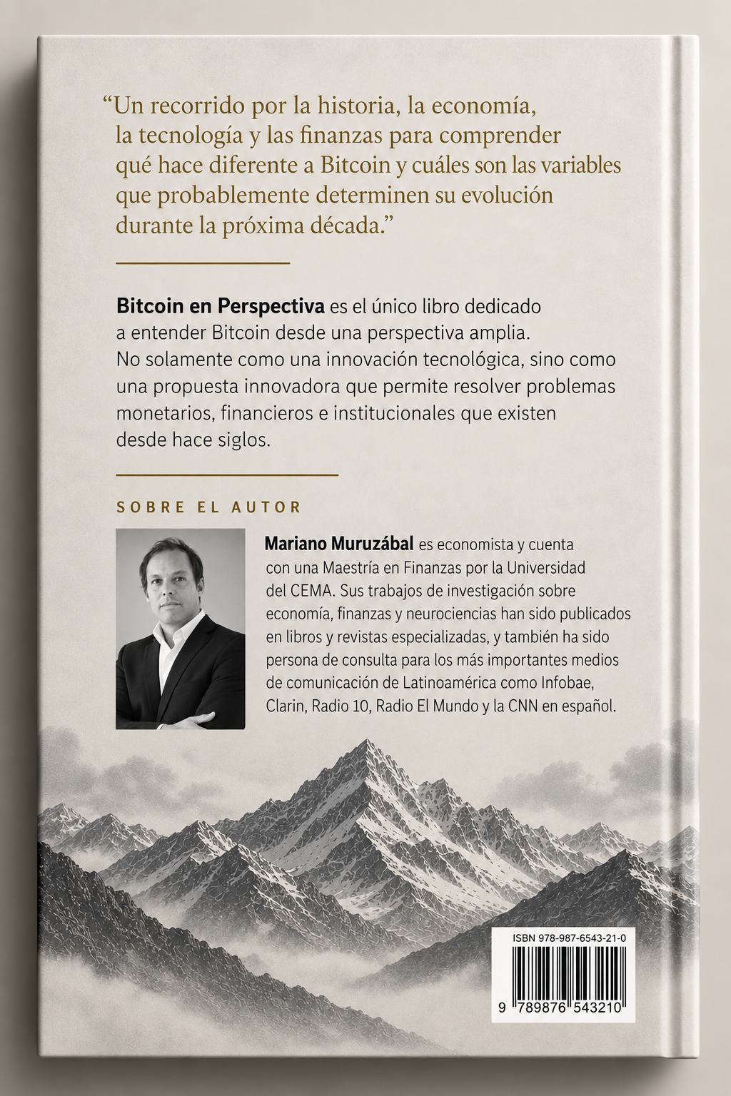 Contratapa de Bitcoin en Perspectiva